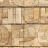 Rustika Rowe -  Alphabet Cabinet with 6 Drawers 120x35x79 cm Solid Mango Wood